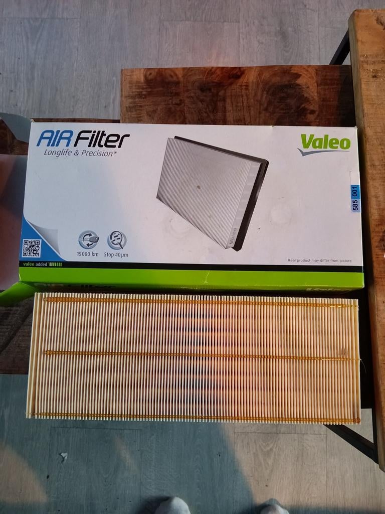 Valeo 585001 luchtfilter nieuw in doos, Ophalen of Verzenden, Nieuw