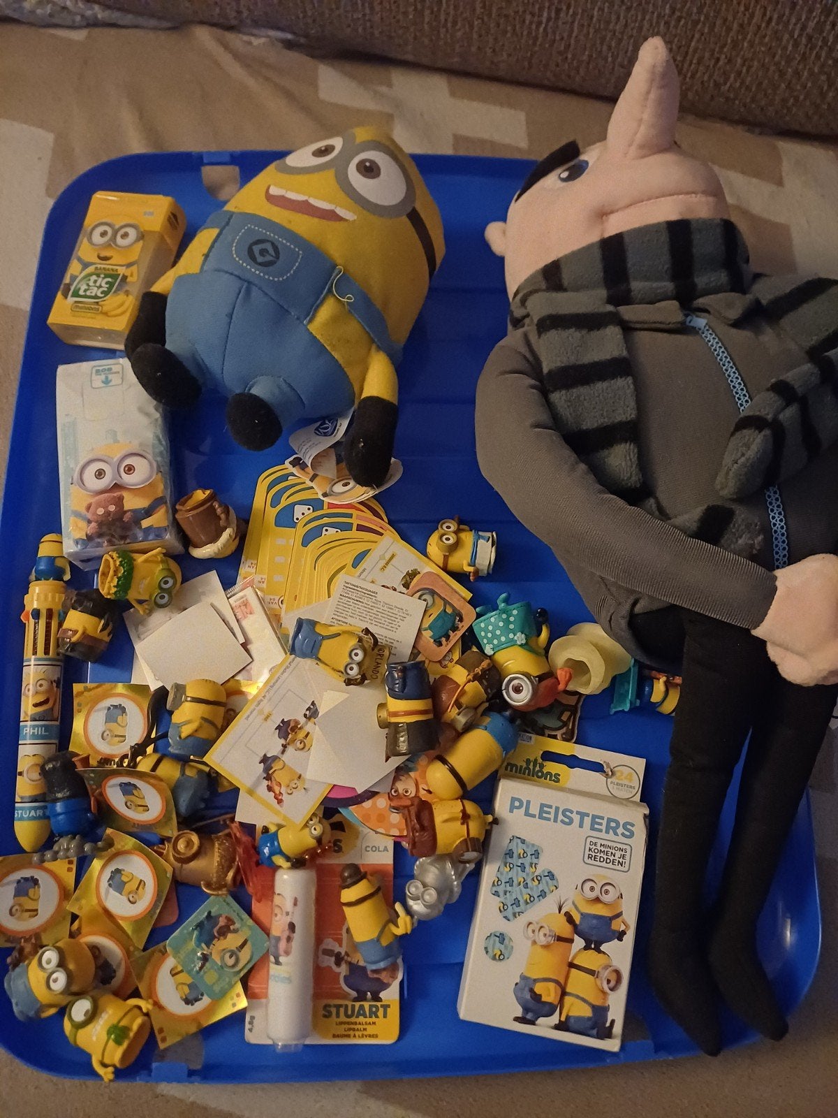 Minions en Gru: Diverse items en speelgoed, Ophalen of Verzenden, Gebruikt, Jongen of Meisje