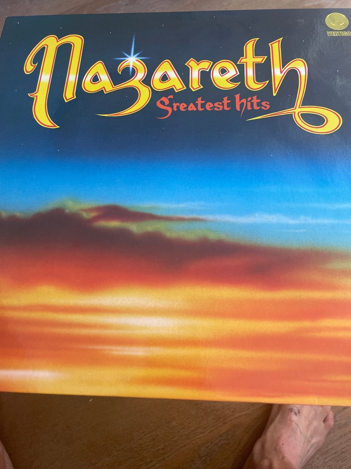 Nazareth Greatest Hits LP Vinyl Vertigo 1975, Ophalen of Verzenden, Zo goed als nieuw