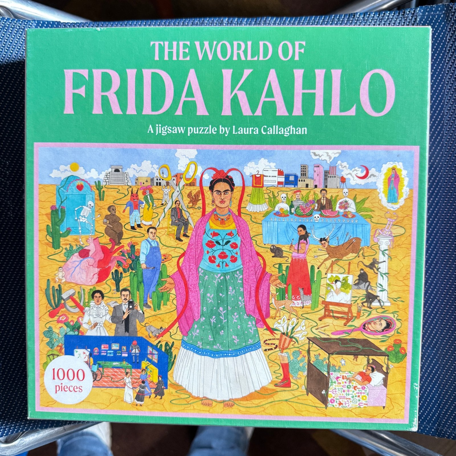 The World of FRIDA KAHLO Puzzel 1000 stukjes, Ophalen of Verzenden, 500 t/m 1500 stukjes, Nieuw, Legpuzzel