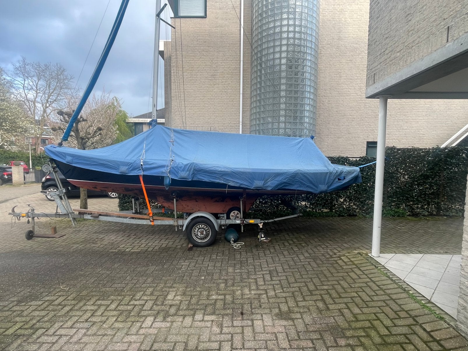 KALF Wegtrailer kanteltrailer voor Randmeer Advance/Classic, Watersport en Boten, Ophalen, Minder dan 1500 kg, Gebruikt, Kantelbaar