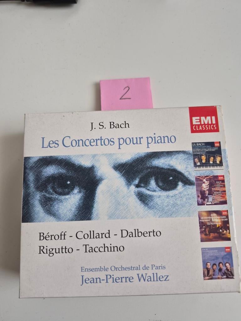J.S. Bach - Les Concertos pour piano (4 CD Boxset), Cd's en Dvd's, Cd's | Klassiek, Ophalen of Verzenden