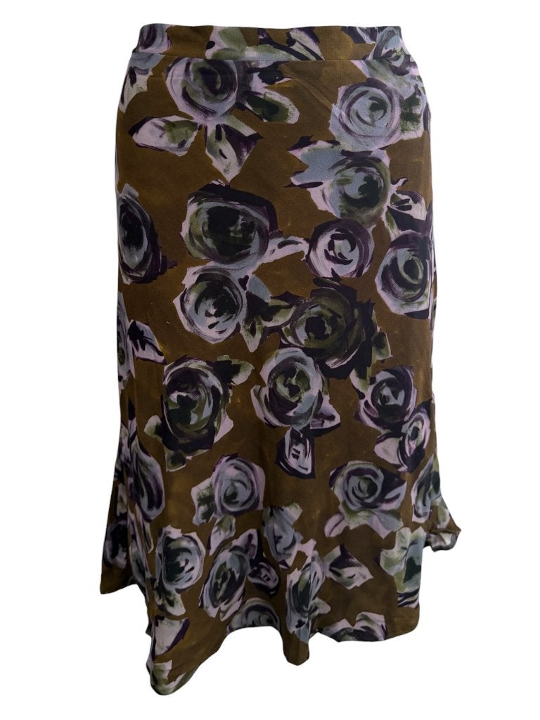 Zenggi rok L, Kleding | Dames, Rokken, Zo goed als nieuw, Maat 38/40 (M), Zwart, Onder de knie, Verzenden