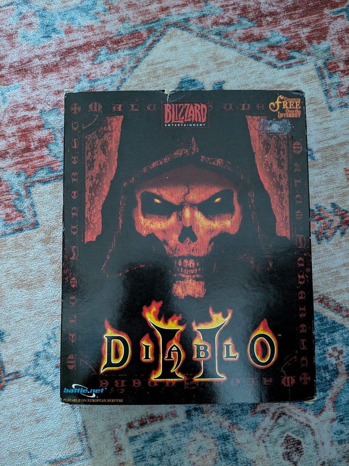 Diablo 2 Originele Doos met Boekjes (spel ontbreekt), Spelcomputers en Games, Online, Gebruikt, Verzenden, 1 speler