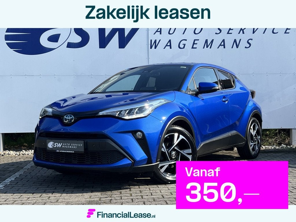 Toyota C-HR 2.0 Hybrid Team D | ACC | CarPlay | Camera | Key, Stof, Gebruikt, 4 cilinders, Blauw