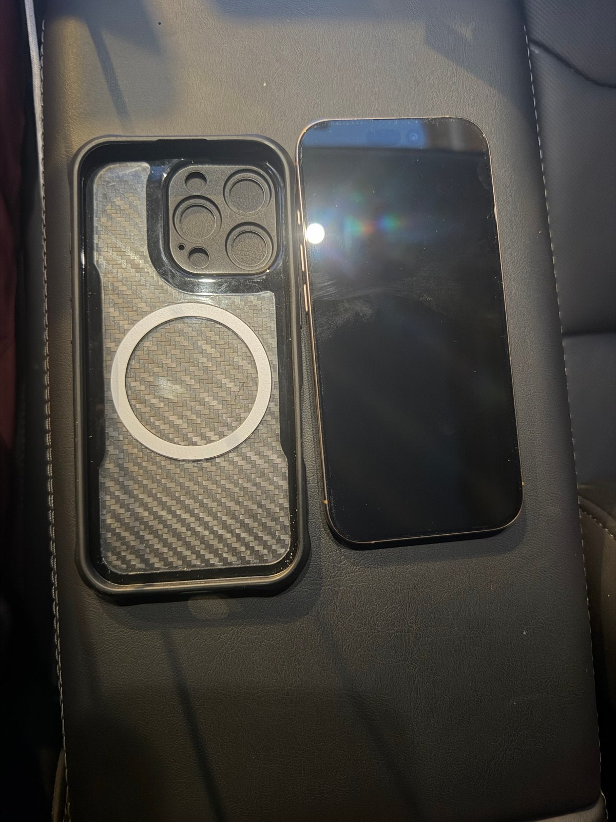 iPhone 16 Pro met hoesje en iCloudlock, Telecommunicatie, Mobiele telefoons | Apple iPhone, IPhone 16 Pro, 512 GB, Ophalen of Verzenden