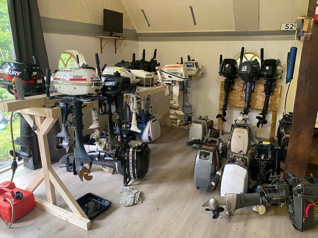 Buitenboordmotoren 2-20pk, Ophalen, 10 tot 30 pk, Gebruikt, Buitenboordmotor