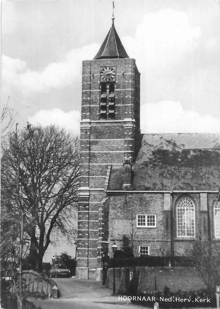AK Hoornaar, Giessenlanden - Ned. Herv. Kerk, Verzamelen, Verzenden, 1960 tot 1980, Ongelopen, Zuid-Holland