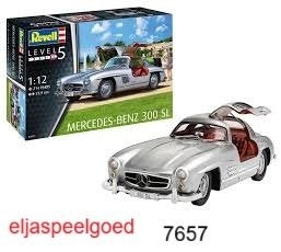 Revell Mercedes-Benz 300 SL 7657 Modelbouwkit 1:12, Auto, Revell, Groter dan 1:32, Nieuw