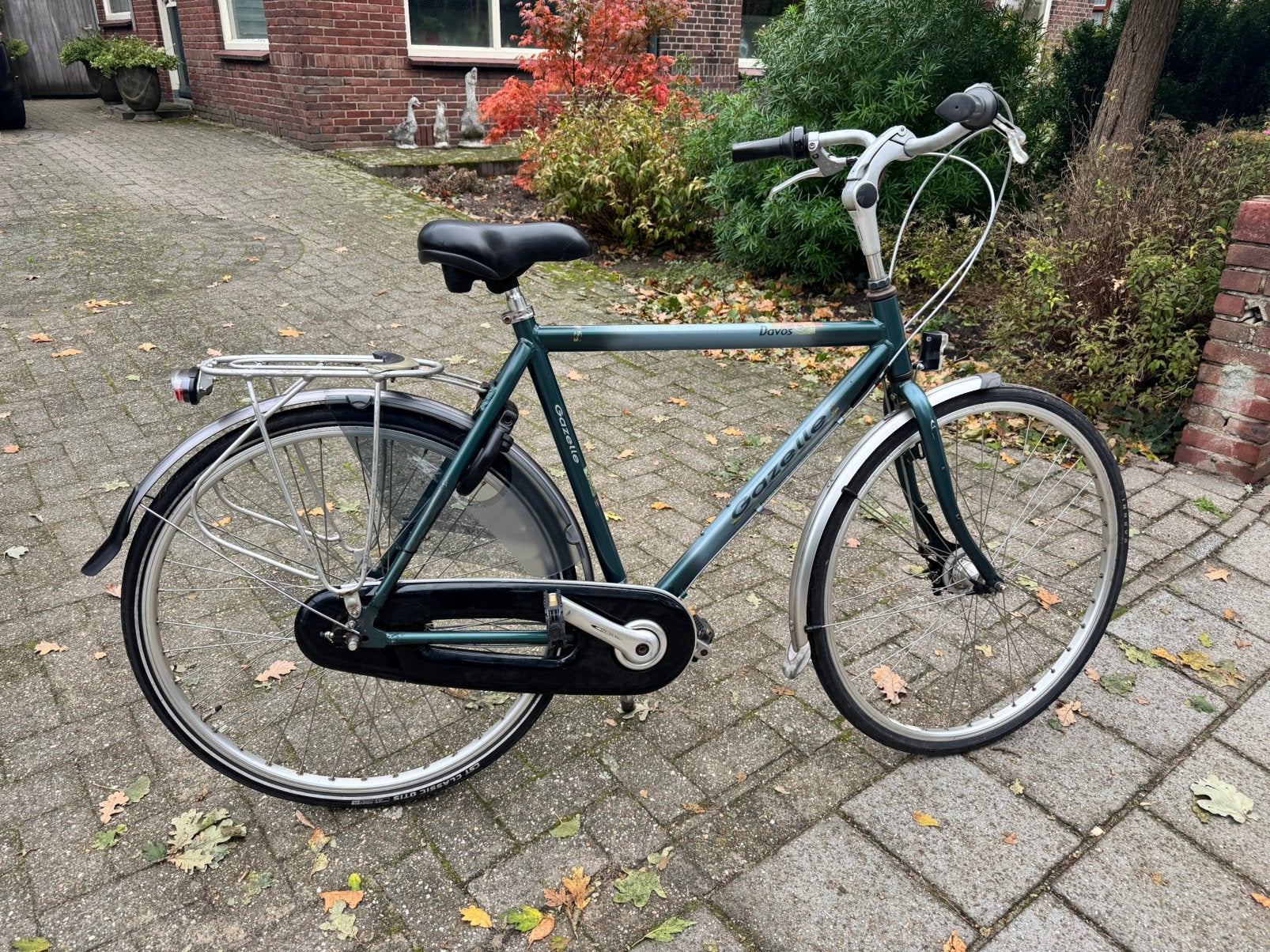Te koop, Gazelle Davos, Ophalen, Versnellingen, Zo goed als nieuw, 57 tot 61 cm