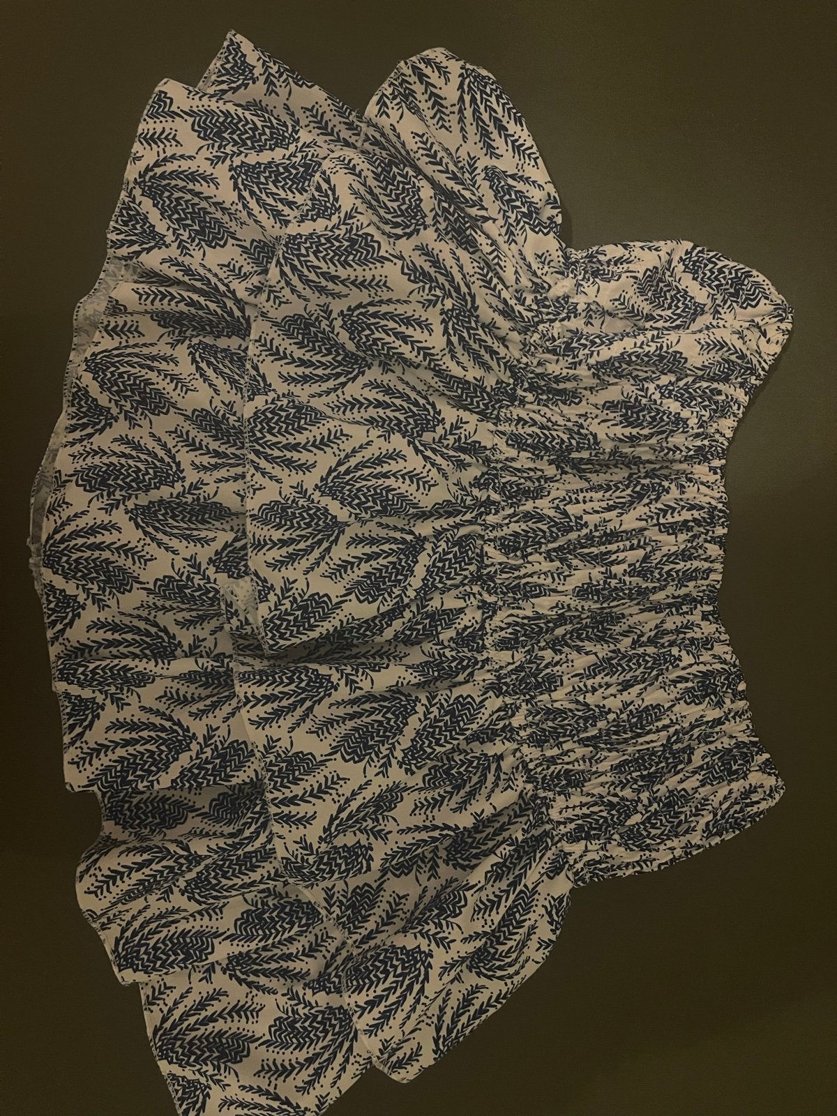 Lyciia broekrok met print, maat S/M, Kleding | Dames, Rokken, Blauw, Ophalen of Verzenden, Zo goed als nieuw, Maat 36 (S)