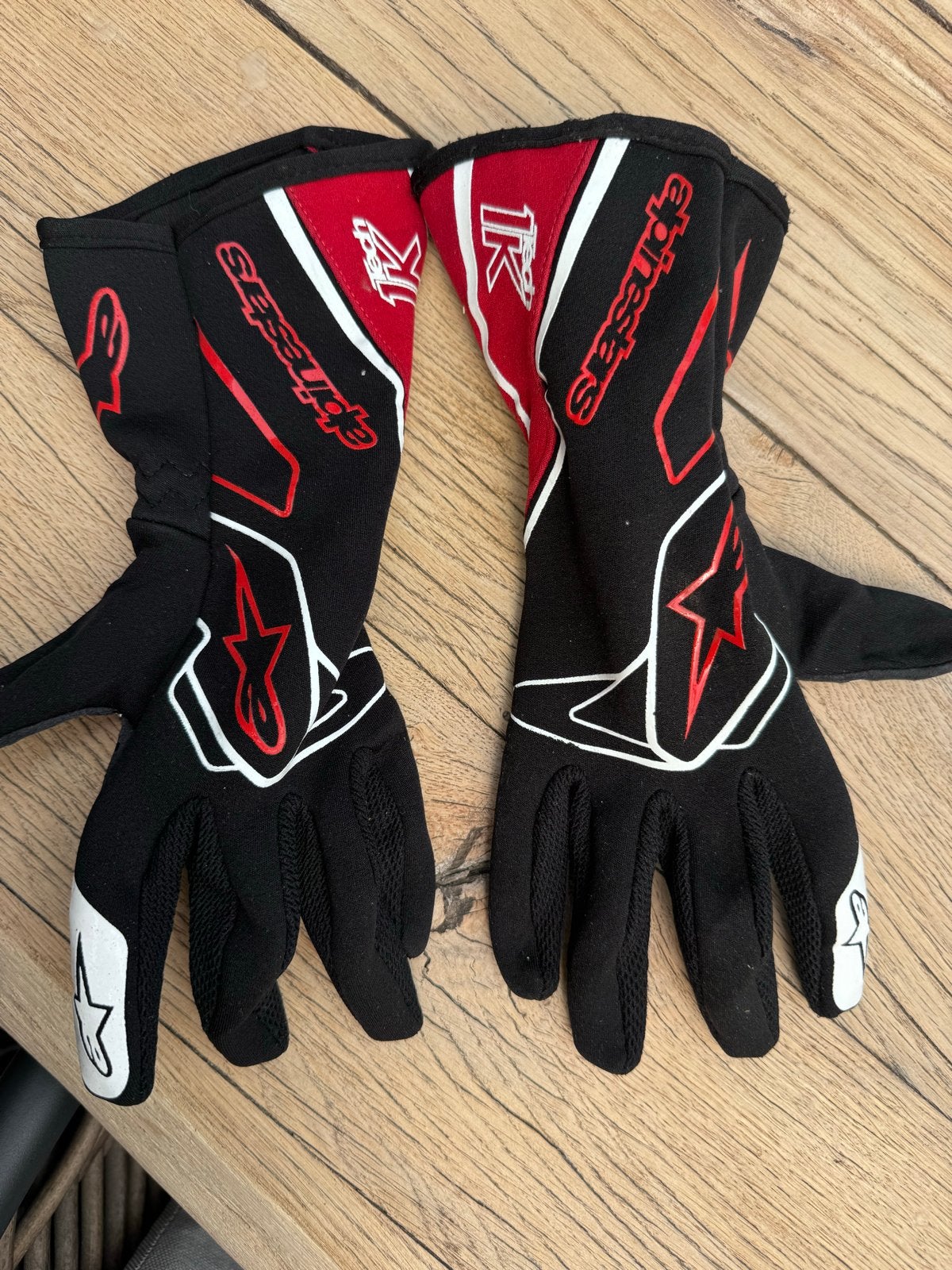 Alpinestars Tech 1K Kart Handschoenen Maat M, Sport en Fitness, Karting, Ophalen of Verzenden, Gebruikt, Helm of Handschoenen