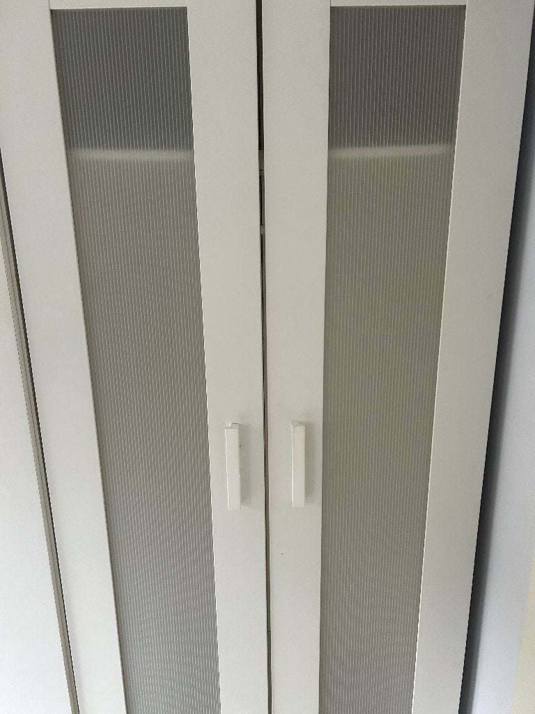 Witte IKEA Kledingkast, Ophalen, Gebruikt, 100 tot 150 cm, 50 tot 75 cm