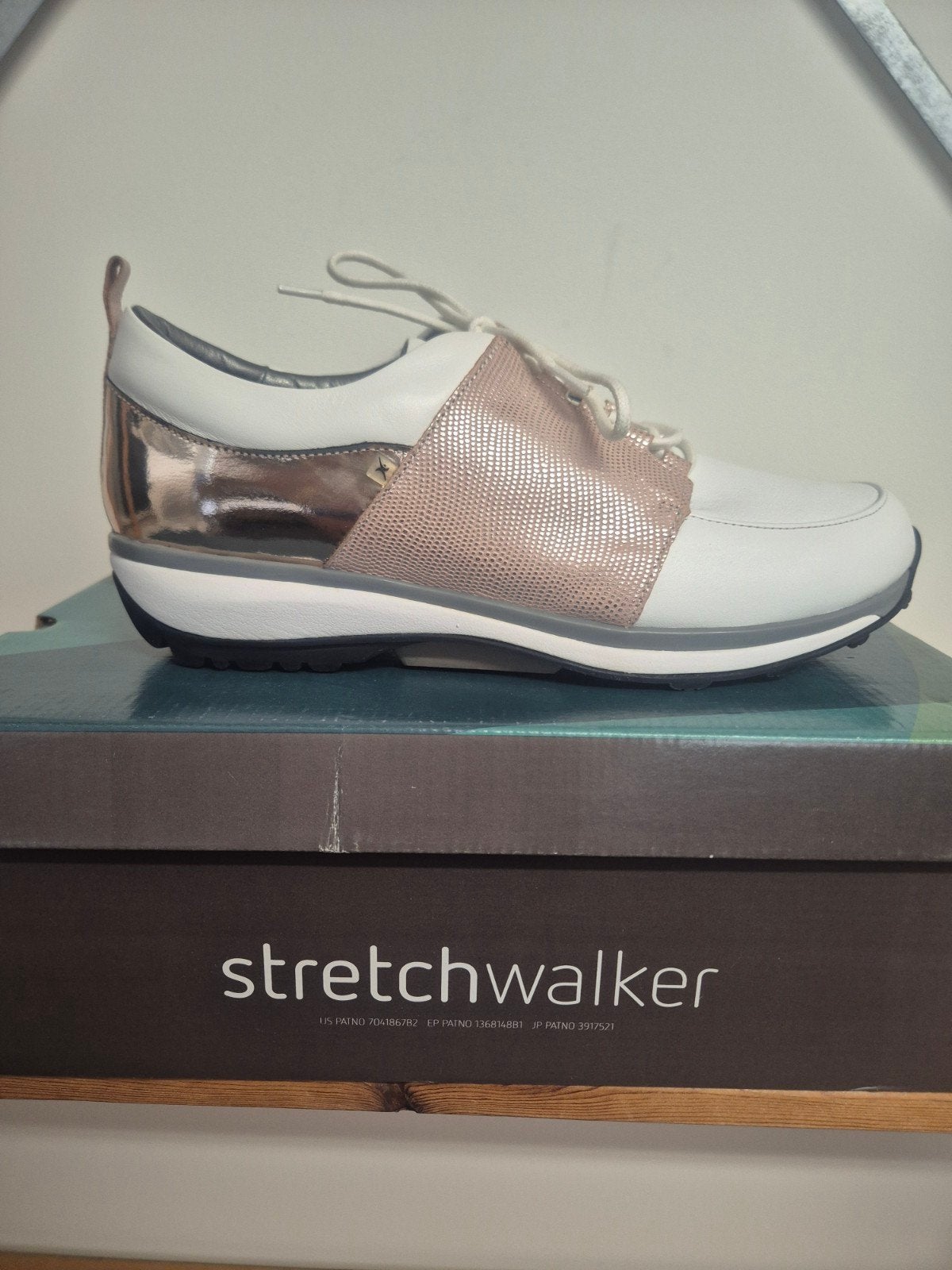 Xsensible Stretchwalker Sneakers Maat 42 - Wit/Blush, Kleding | Dames, Schoenen, Verzenden, Wit, Stretchwalker, Nieuw