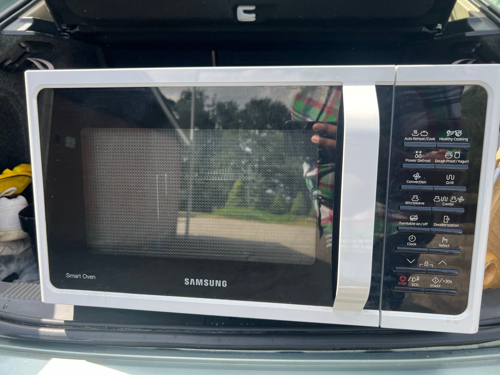 Samsung SmartOven Combimagnetron, Ophalen, Combimagnetron, Grill, Zo goed als nieuw