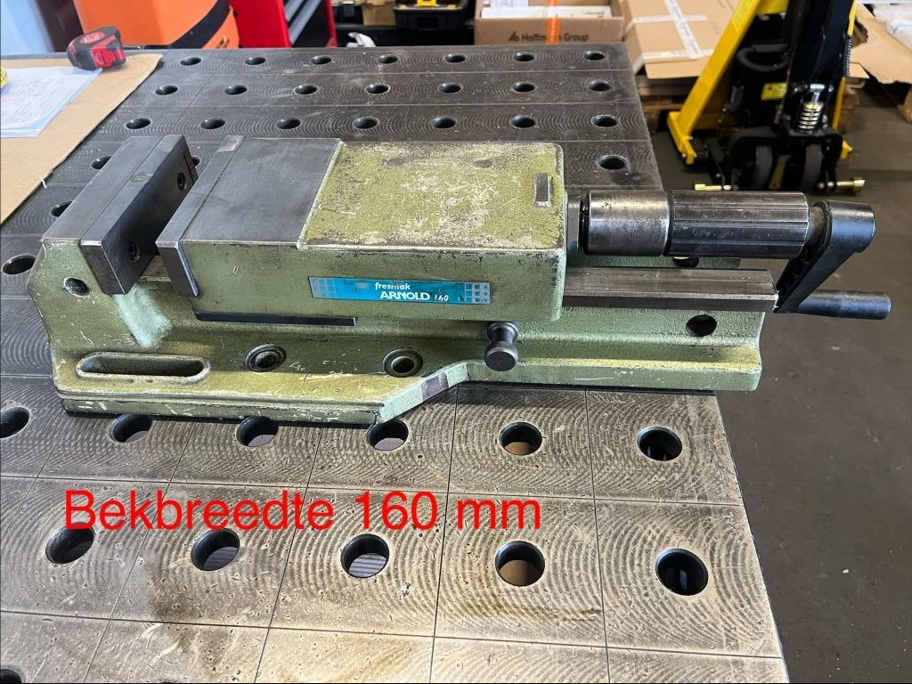 Fresmak Arnold 160 hydraulische machineklem, Doe-het-zelf en Verbouw, Gereedschap | Boormachines, Ophalen, Zo goed als nieuw, Overige typen