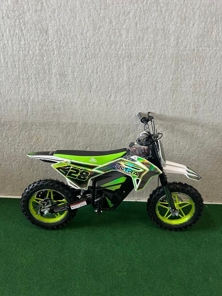 Nieuwe Ultra 1000 watt elektrische groene kinder crosser, Kinderen en Baby's, Speelgoed | Buiten | Accuvoertuigen, Ophalen, Nieuw