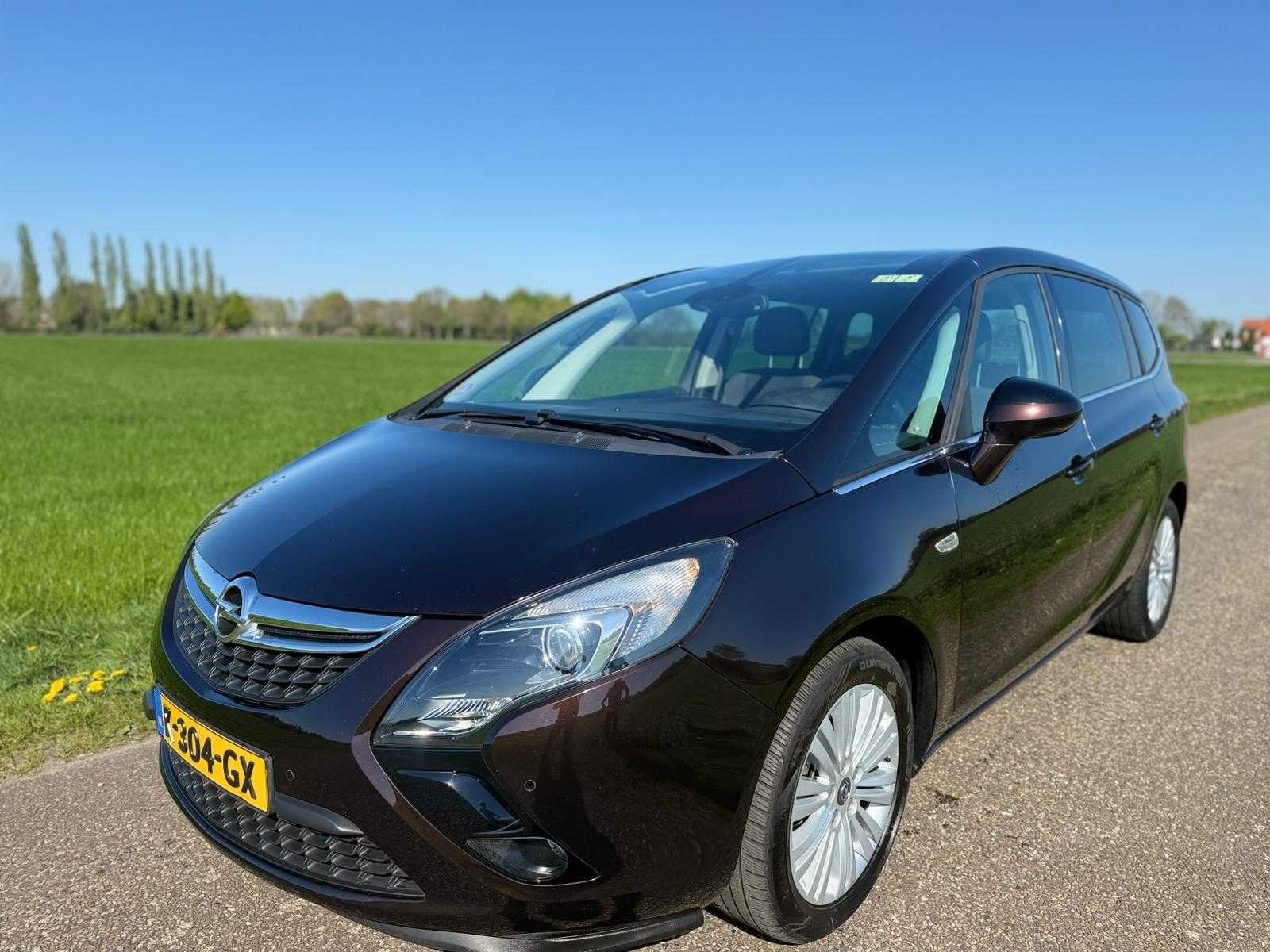 Opel - 2015 - Zafira Tourer - 1.4 Cosmo 7p. - K-304-GX, Auto's, Opel, Gebruikt, Euro 6, 4 cilinders, Bruin