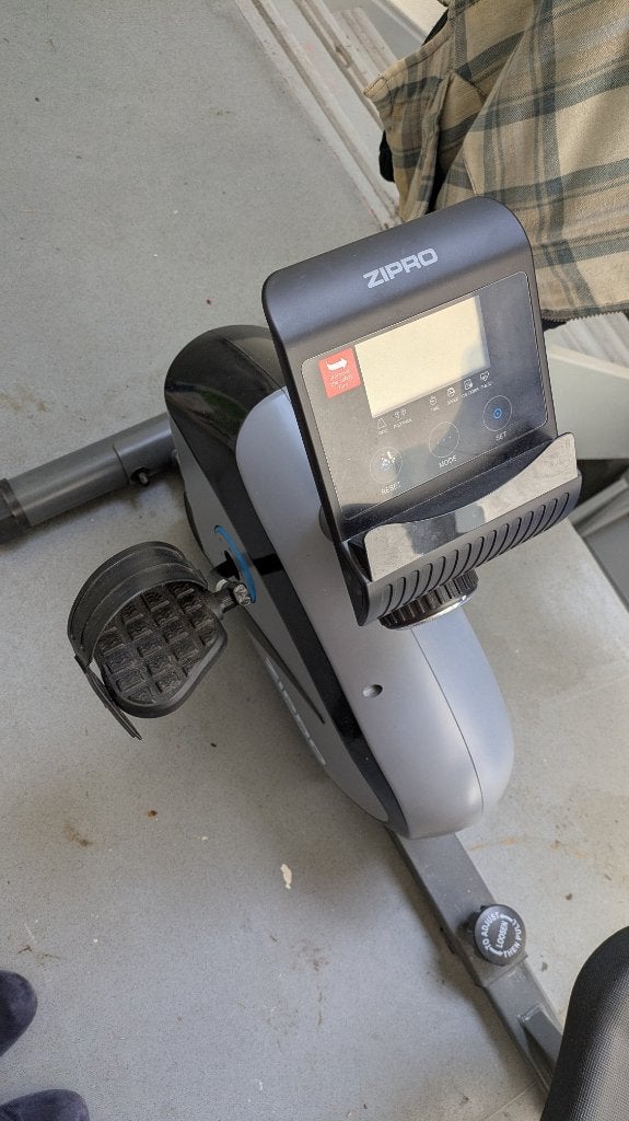 ZIPRO exercise bike, Ophalen, Zo goed als nieuw, Metaal, Benen