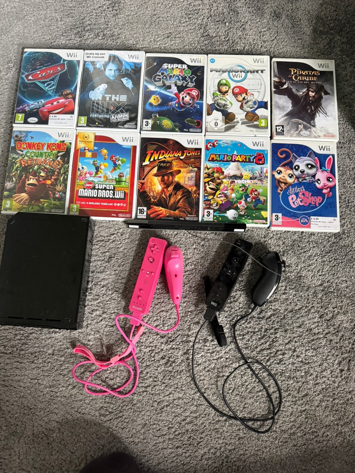 Nintendo wii, Ophalen, Zo goed als nieuw, Met 1 controller