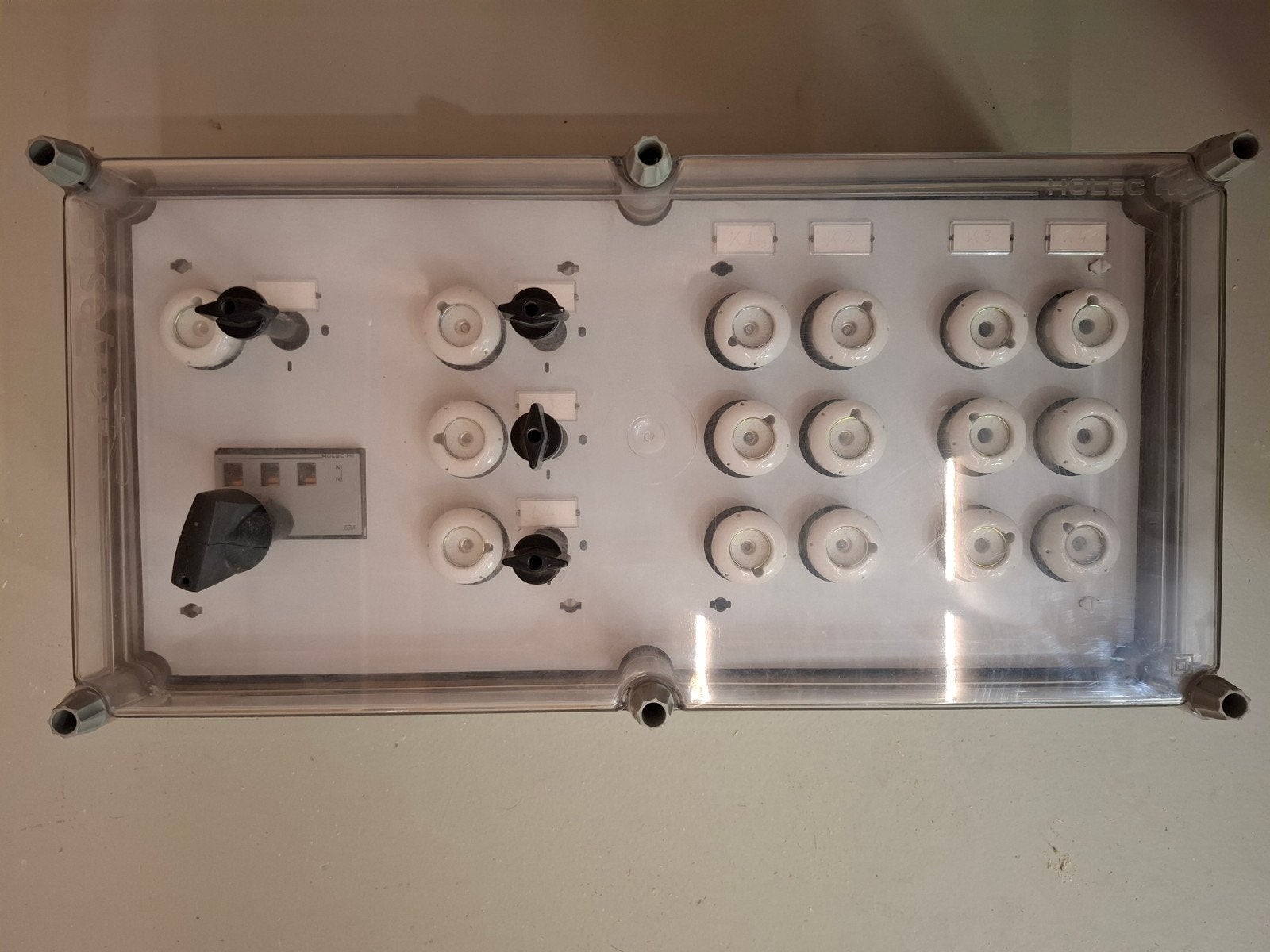 Groepenkast halyester zeec nette staat onbelast geweest, Doe-het-zelf en Verbouw, Ophalen of Verzenden, Gebruikt, Overige merken