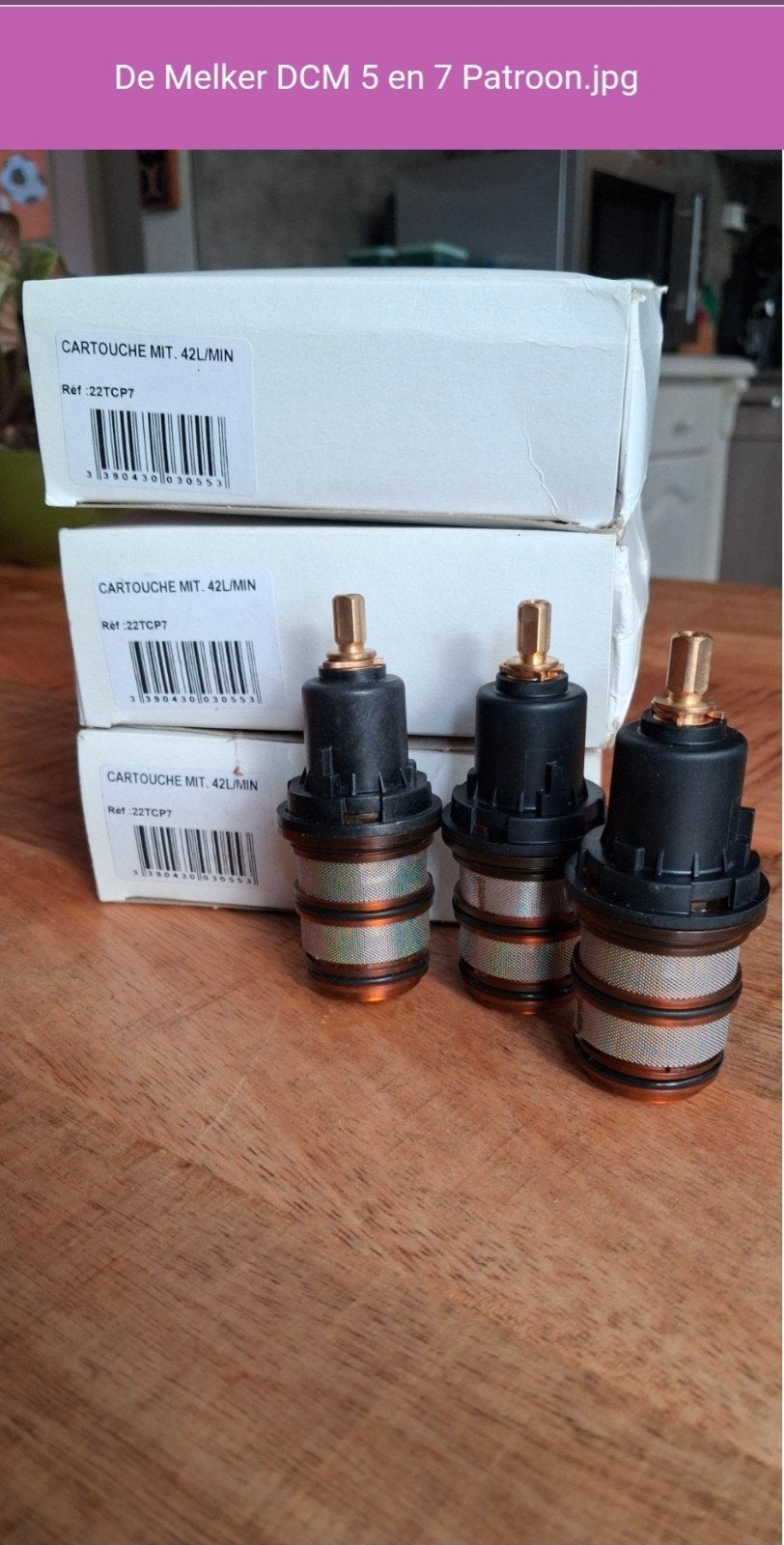 De Melker DCM 5 en 7 Patroon - Cartouche 42L/MIN, Verzenden, Nieuw, Overige typen