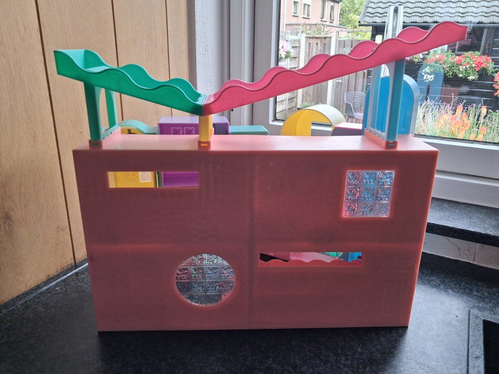 Verrassings Speelhuis voor Magisch Zand met Accessoires, Ophalen of Verzenden, Gebruikt, Poppenhuis