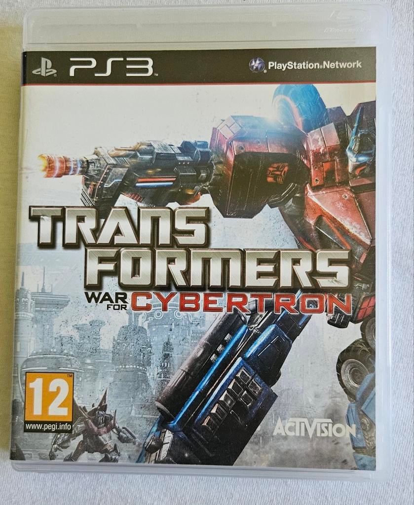 Transformers: War for Cybertron PS3, Online, Gebruikt, Shooter, 1 speler