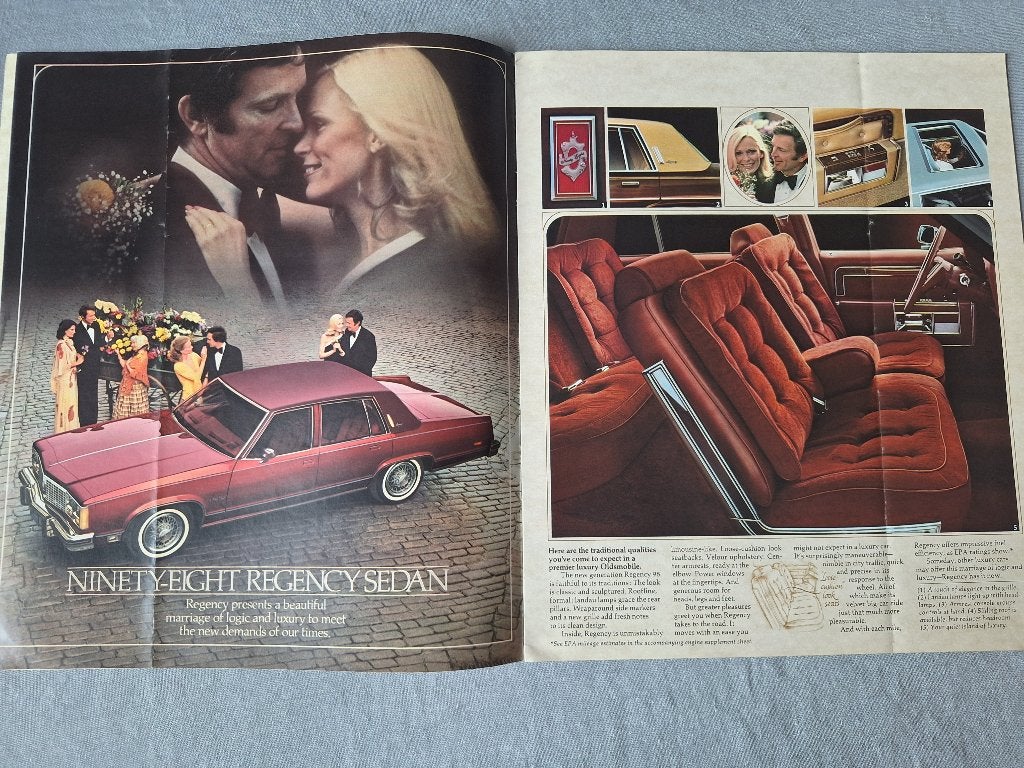 Brochure OLDSMOBILE Range - 1978 USA, Verzenden, Gelezen, Overige merken