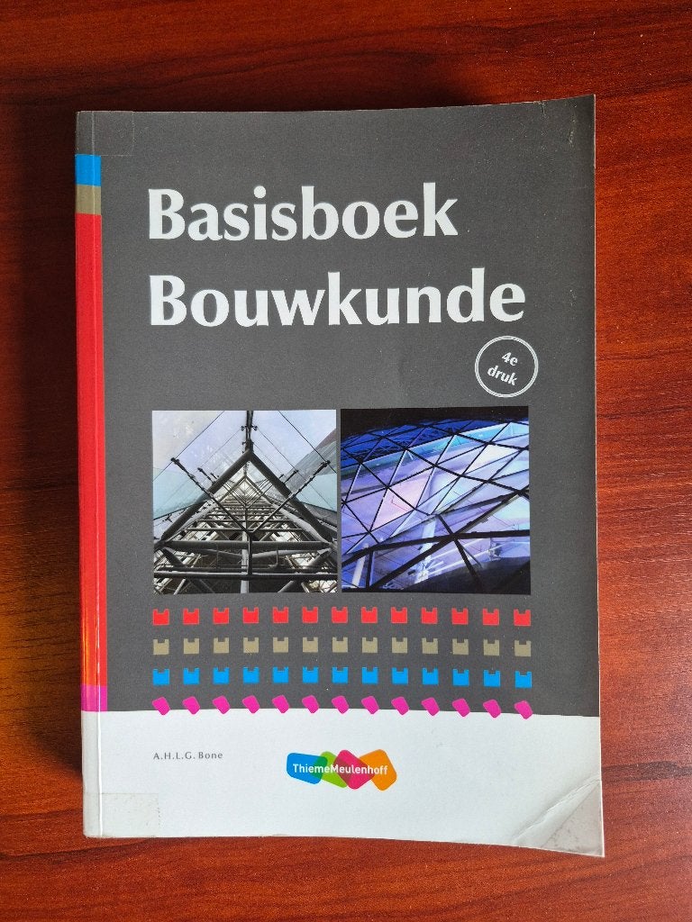 Basisboek Bouwkunde, Boeken, Ophalen of Verzenden, Zo goed als nieuw, Bouwkunde, ThiemeMeulenhoff