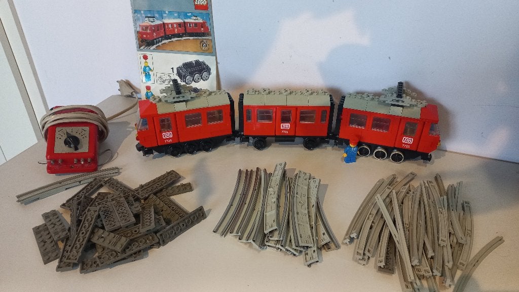 lego train 7725 Electric Passenger Train, Compleet, Gebruikt, Overige thema's, Lego
