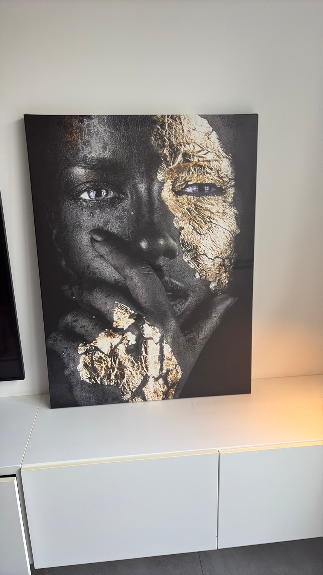 Canvas schilderij, Ophalen