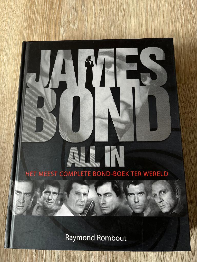 James Bond Boek, Zo goed als nieuw, Nederland, Ophalen, Onbekend