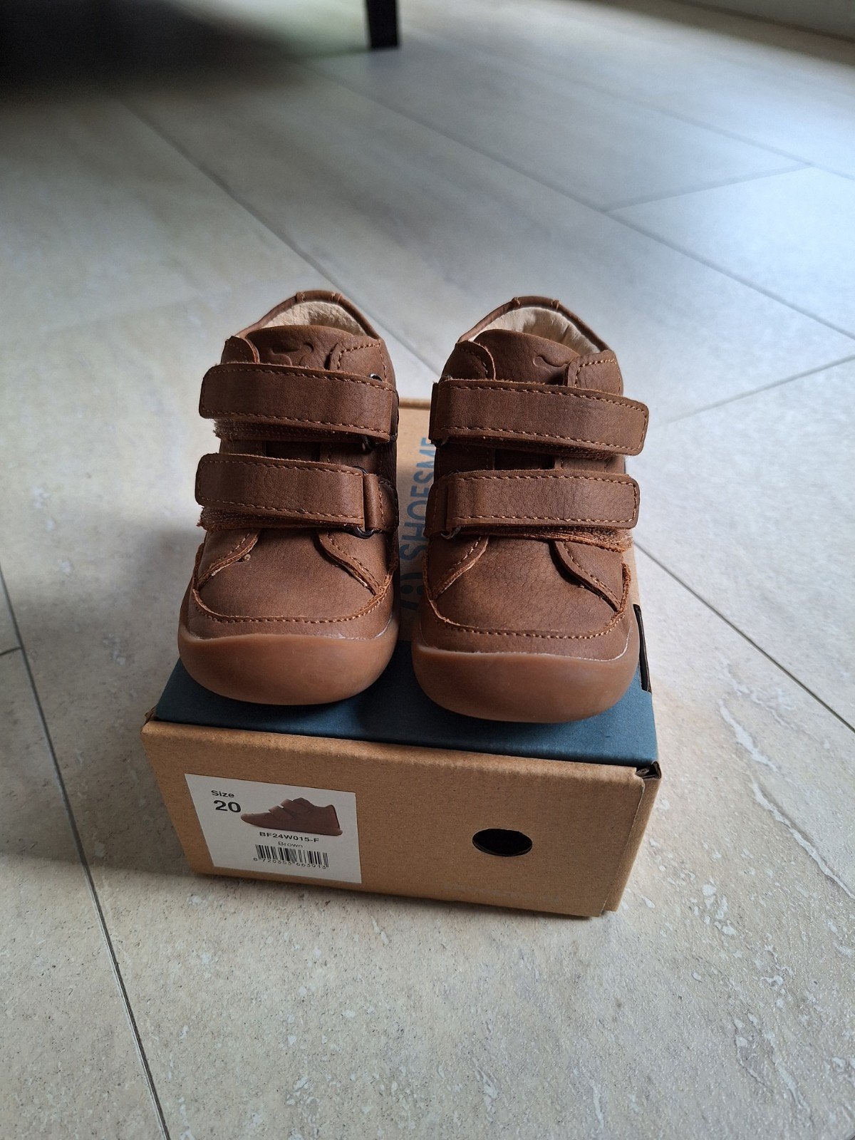 Shoesme babyschoentjes leer, maat 20, z.g.a.n., Kinderen en Baby's, Ophalen of Verzenden