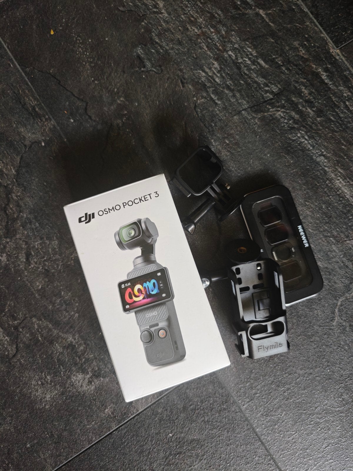 dji osmo pocket 3 + action 5 pro Adventure combo 2x mic mini, Ophalen of Verzenden, Zo goed als nieuw, Overige merken