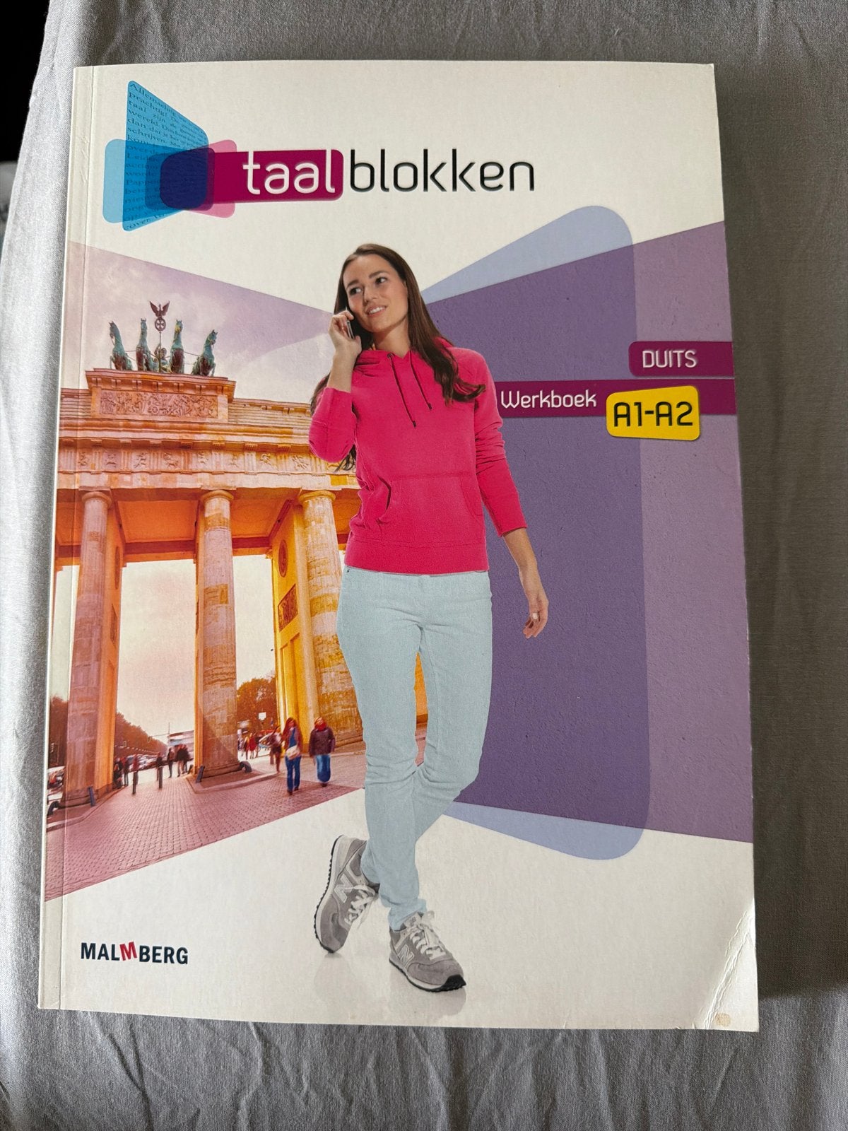 Taal blokken Duits A1-A2 Werkboek Malmberg, Ophalen of Verzenden, Zo goed als nieuw, Non-fictie