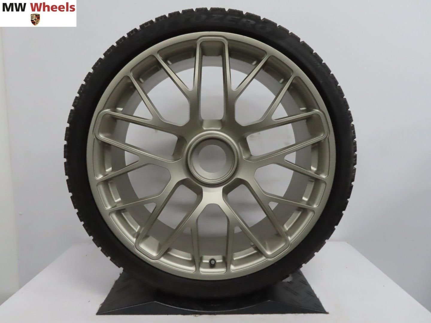 Porsche 20 inch Origineel 911 991 velgen Turbo winterbanden, -, -, Banden en Velgen, 20 inch