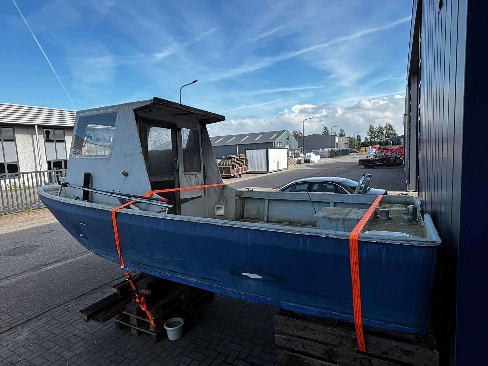 visboot diesel 6 meter project!!, Ophalen of Verzenden, Zo goed als nieuw, Motor en Techniek, Zeilboot of Motorboot