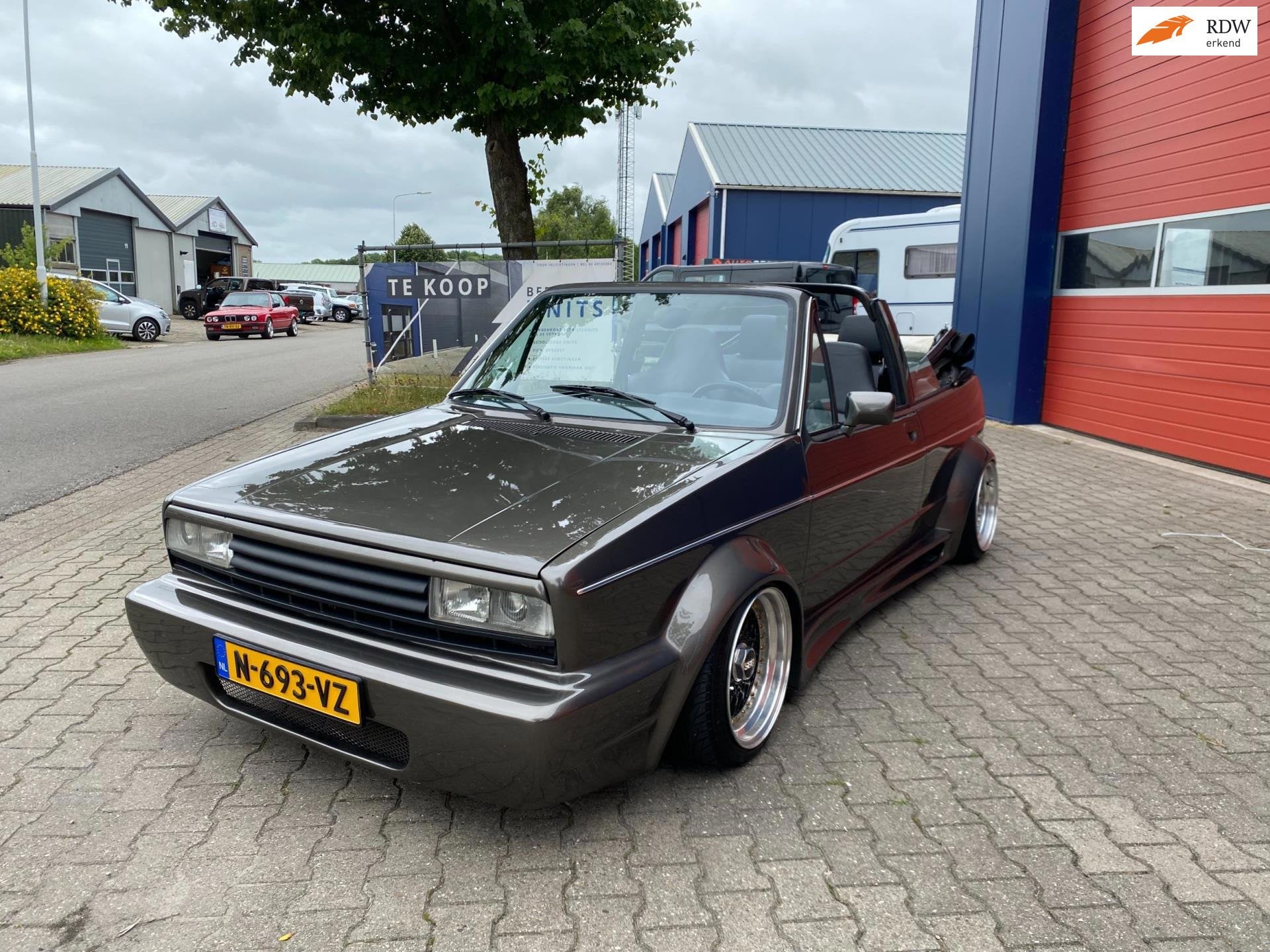 Volkswagen GOLF 1 Cabriolet, Voorwielaandrijving, Zwart, 4 cilinders, Bedrijf