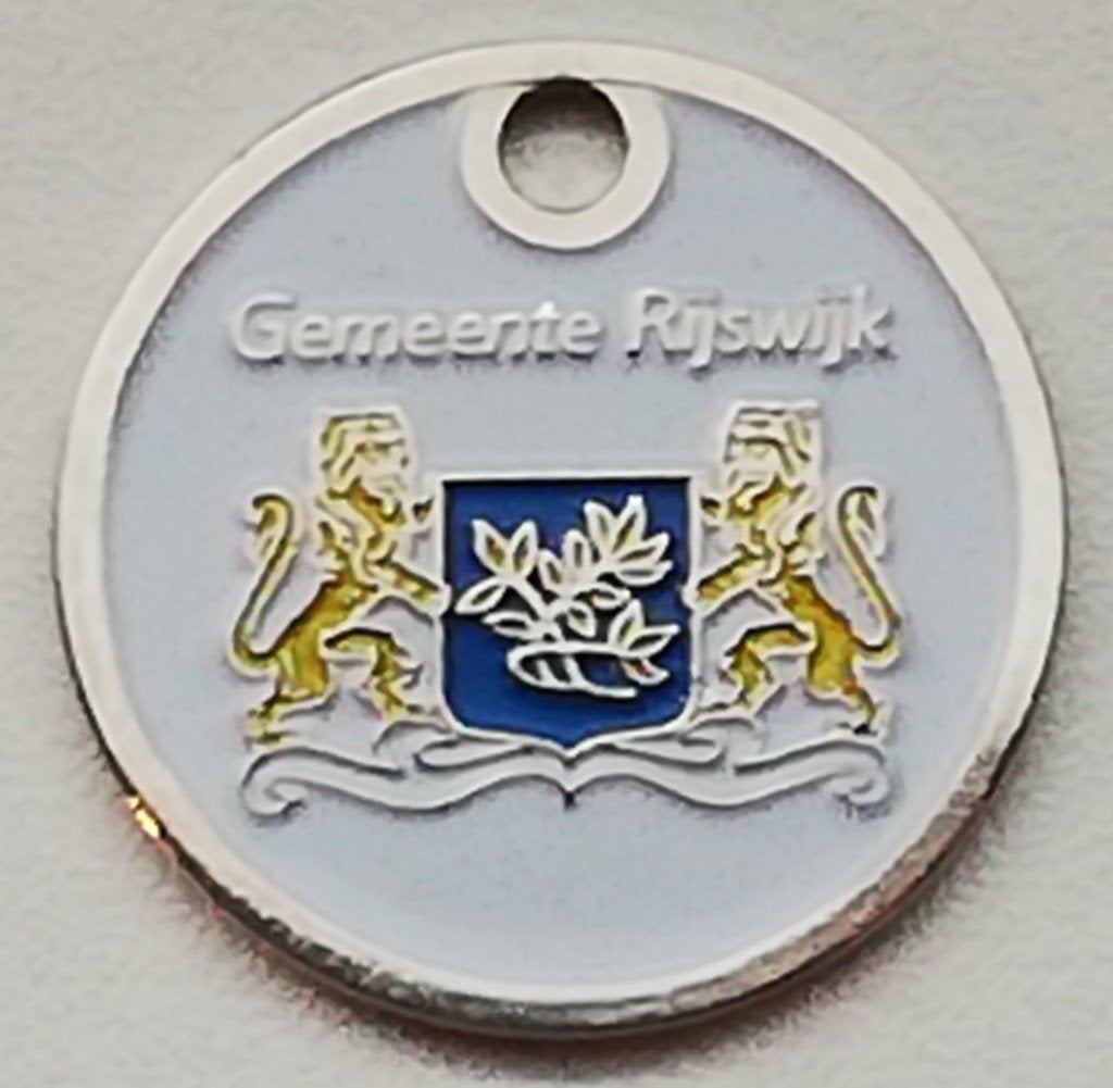 Winkelwagenmuntje Gemeente Rijswijk, Verzamelen, Ophalen of Verzenden