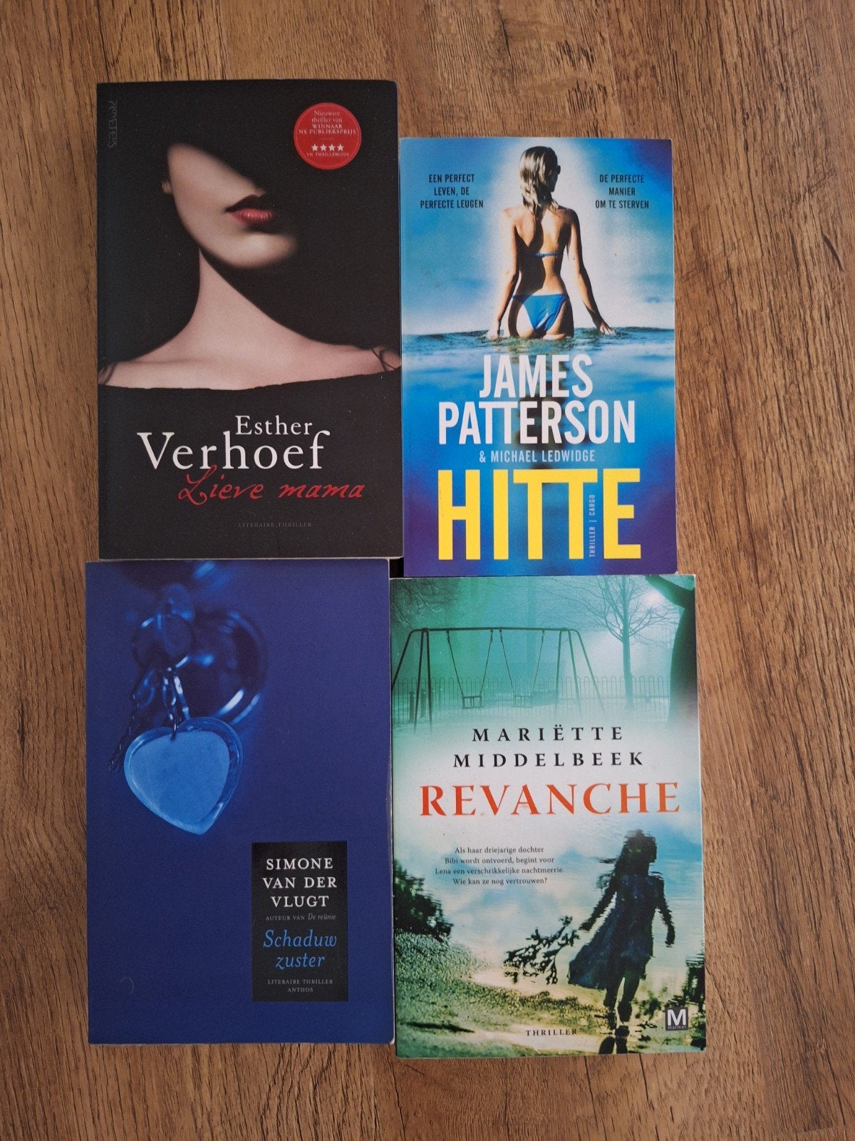 4 nette thrillers, Boeken, Thrillers, Ophalen of Verzenden, Zo goed als nieuw