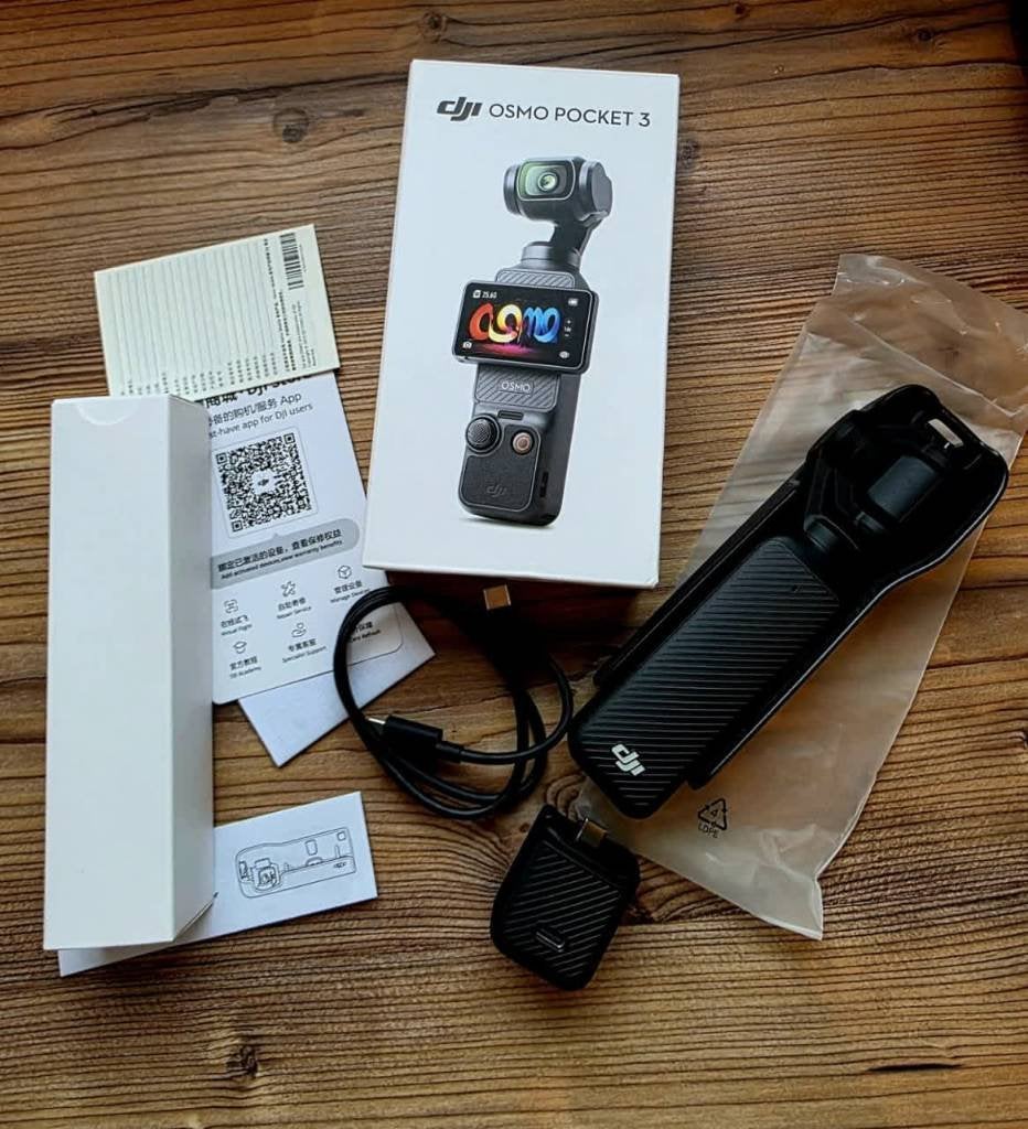 DJI Osmo Pocket 3 NIEUW, inclusief geheugenkaart, Overige merken, Nieuw, Overige soorten, Ophalen of Verzenden