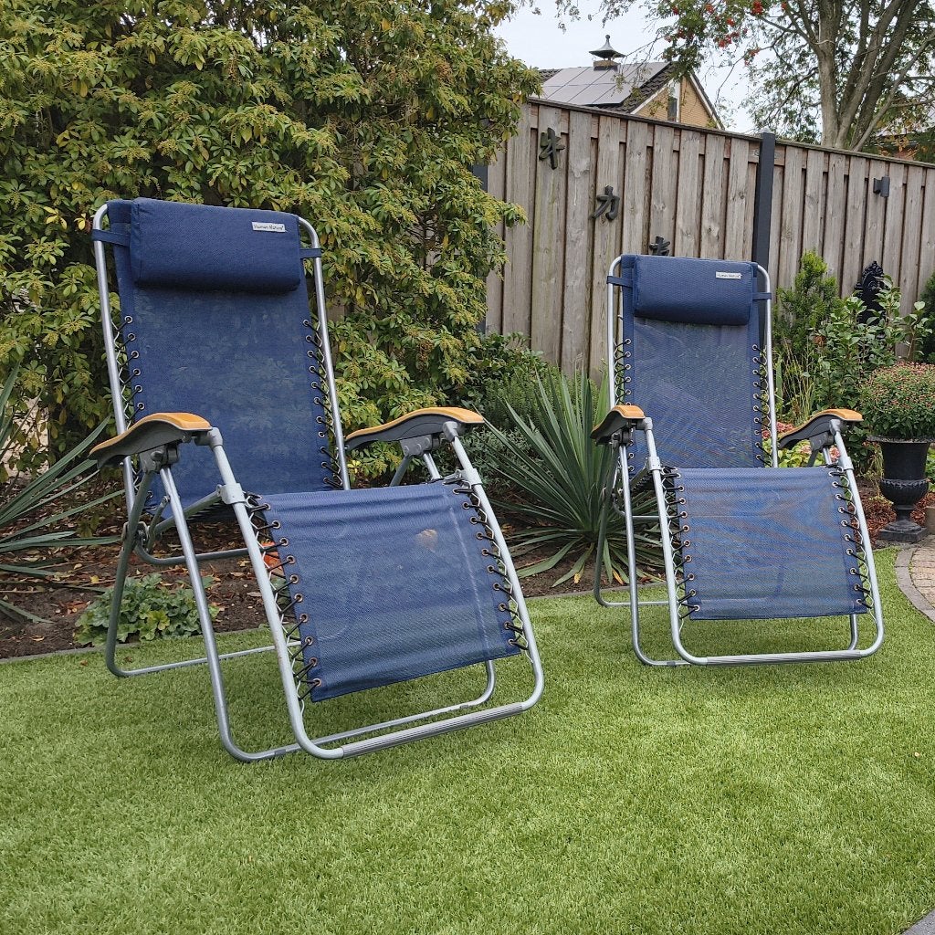 Relax Tuinstoelen ANWB, Tuin en Terras, Ophalen, Zo goed als nieuw, Metaal, Inklapbaar