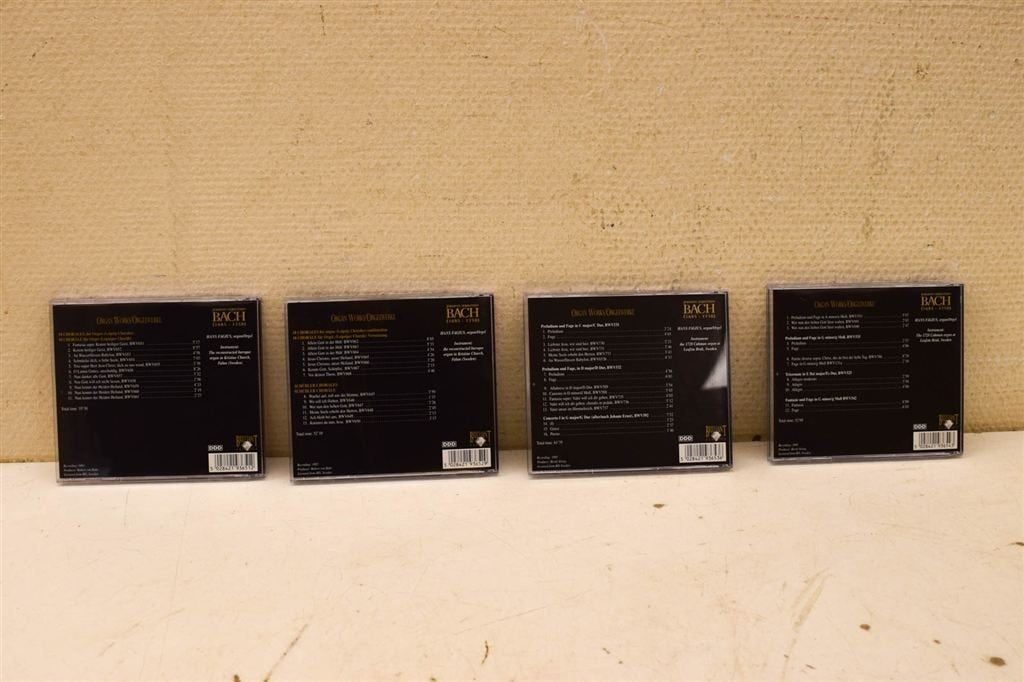 8 cd box Bach Edition Organ Works Vol 1 Orgelwerke vol 1 479, Ophalen of Verzenden, Gebruikt