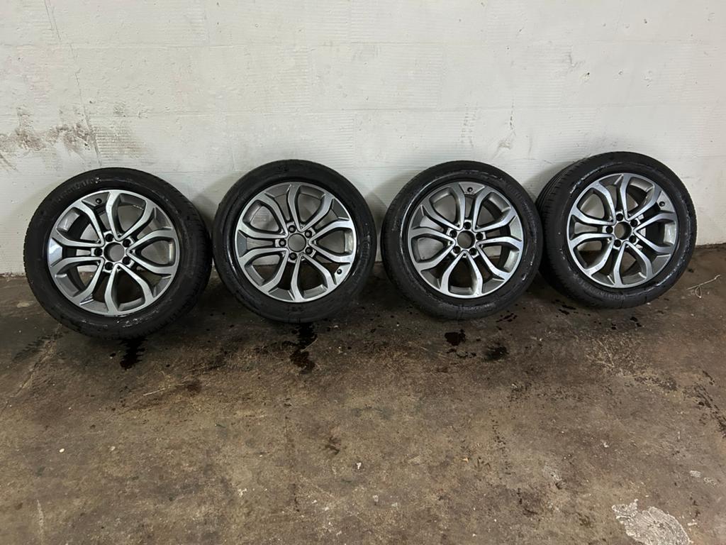 5x112 17 inch Mercedes C-klasse w205 lichtmetaal continental, Auto-onderdelen, Banden en Velgen, Ophalen, Banden en Velgen, 17 inch