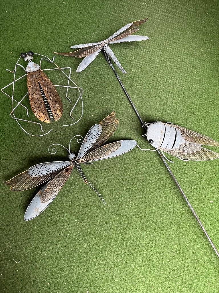 Metalen tuinbeesten, Ophalen, Nieuw, Metaal, Dierenbeeld