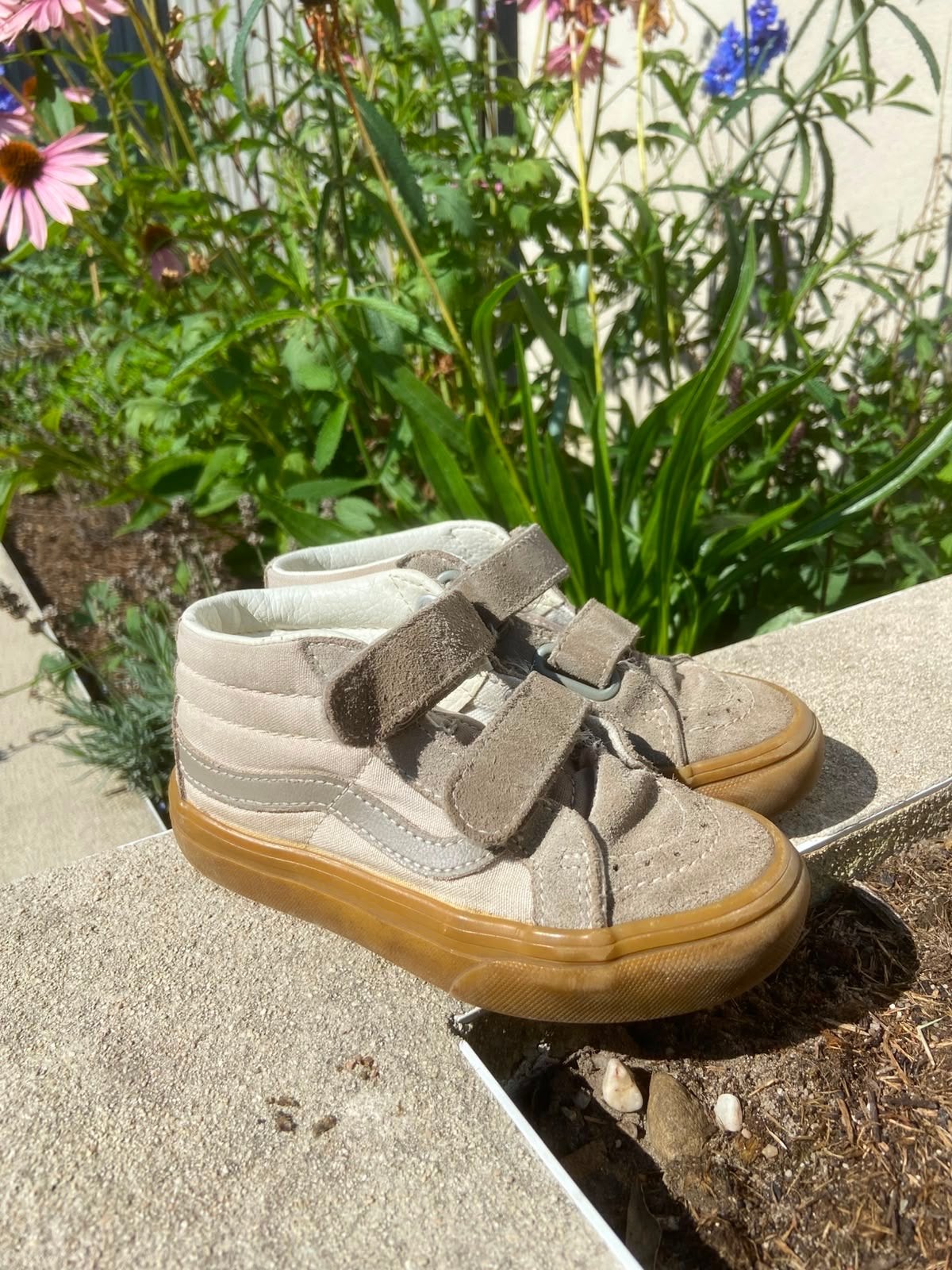 Vans Sk8-Hi klittenband sneakers voor kinderen, Ophalen of Verzenden, Gebruikt, Jongen of Meisje, Schoenen
