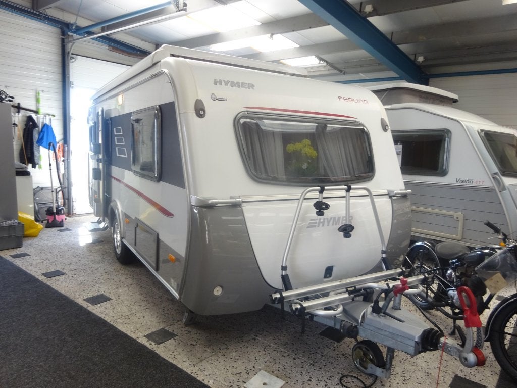 Eriba Feeling 470 Enkele Bedden+Mover+Luifel, Standaardzit, Bedrijf, 4 tot 5 meter, Eriba