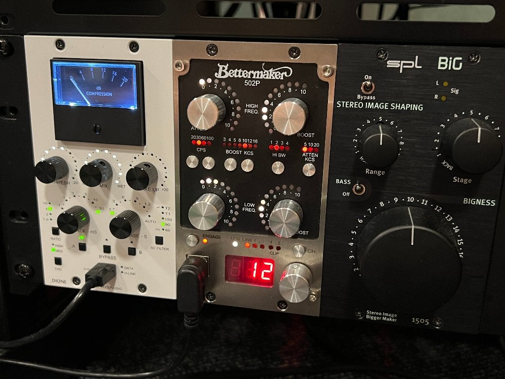 Bettermaker EQ 502P - stereo Pultec!, Ophalen of Verzenden, Zo goed als nieuw, Audio