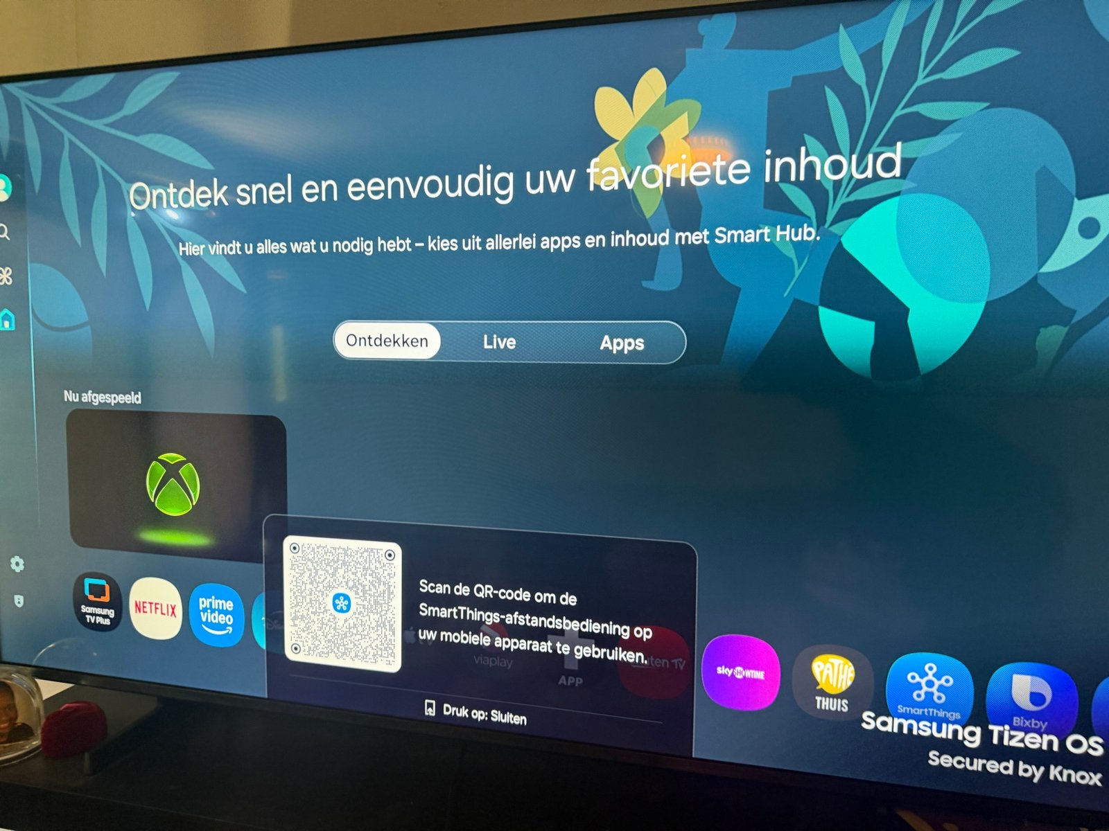 Samsung Crystal UHD 50 inch Smart TV - Zo goed als nieuw, Ophalen, 50 Hz, Zo goed als nieuw, Samsung